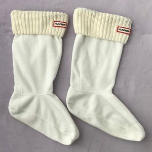 Original Half Cardigan Knitted Cuff Tall Boot Sock